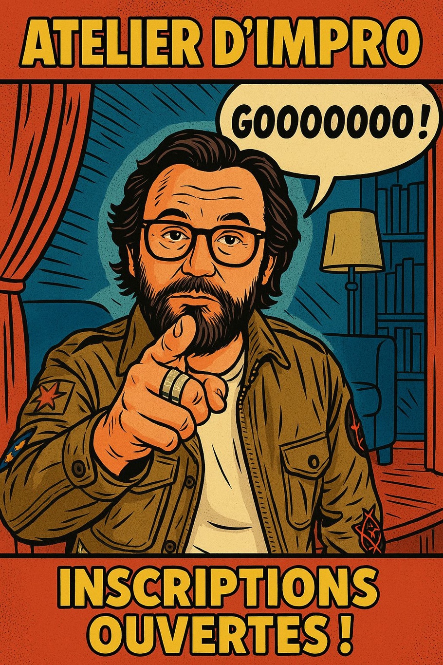 "Osons l'improvisation" - Atelier de développement personnel - Au Charbon à Courseulles/Mer - 19.11 & 16.12.25