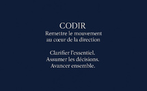 "MA JOURNÉE CODIR : REMETTRE DU MOUVEMENT"